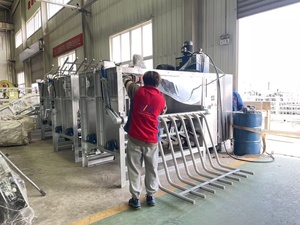 Hoàn Thành lò mổ dự án giết mổ thịt lợn lợn lợn Lò mổ Máy khử lông cho thiết bị bán thịt lợn - Product Image 3