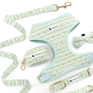 ペット用首輪、リード、ハーネスセット、プレミアム品質、耐久性、快適なデザイン、ステップイン式犬用ハーネス、リード、カスタムドッグハーネスベスト - Product Image 3