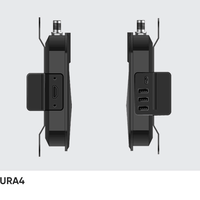 Lector RFID UHF Android Fijo de 4 Puertos Chainway URA4 con Interfaz USB, Material de Aluminio Duradero, Lectores de Tarjetas para Control de Acceso