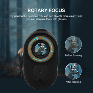 Laser de télémètre de chasse de portée de pente de module rechargeable extérieur imperméable de haute précision - Product Image 4