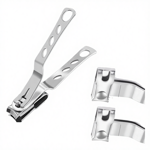 Cortaúñas Giratorio de 360 Grados de Acero Inoxidable con Logotipo Personalizado Sholifas ST-M01094 de Creative Surgical para Uñas Gruesas de Hombre - Product Image 4