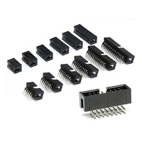 Connecteur boîtier DC3 pas de 2,54 mm, droit, SMT, femelle, à angle droit, H8,8 mm, 2*5P, mâle, R/A, pour connexions