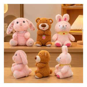 ตุ๊กตากระต่าย AI แบบกำหนดเอง ของเล่นพูดคุยได้ ตุ๊กตาสัตว์นุ่มนิ่ม ชาร์จ USB ของขวัญสำหรับเด็ก จำหน่ายส่ง - Product Image 6