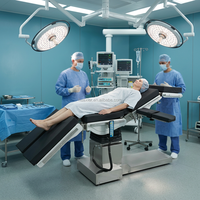 Mesa de Operaciones de Imagenología HE-608-P Dedicada para Brazo en C con Arranque y Parada Suave PWM y Respaldo de Batería para +50 Cirugías