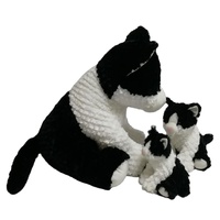 OEM/ODM Usine chinoise personnalisée Vente en gros Mode peluche douce de haute qualité 8 pouces chat assis mignon