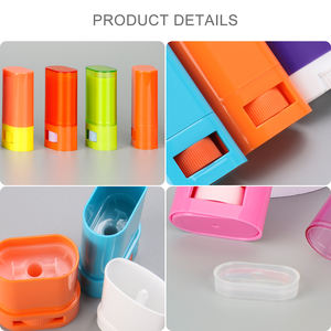 Eco Friendly Twist up Desodorante Protector Solar Stick Tubo Envase cosmético Perfume de plástico Cuidado DE LA PIEL Embalaje <span class=keywords><strong>Antitranspirante</strong></span> Stick - Product Image 3