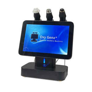 Appareil de soin du visage portable 3 en 1 <span class=keywords><strong>Oxy</strong></span> Genx Co2 Bubble Oxygenation Pods 2025, resserrement de la peau, jet d'oxygène, hydrafacial - Product Image 1