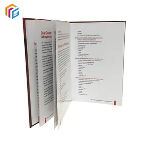Profession eller Hersteller Hochwertiger kunden spezifischer Vollfarb-Klar druck A5-Papier-Hardcover-Buch
