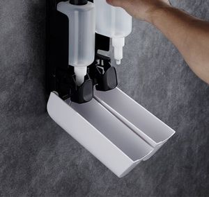 Dispensador de Jabón Manual de Pared de Dos Cabezas, 350 ml x 2, de ABS, para Soluciones de Higiene en Hoteles, Directo de Fábrica <span class=keywords><strong>NewR</strong></span> - Product Image 3