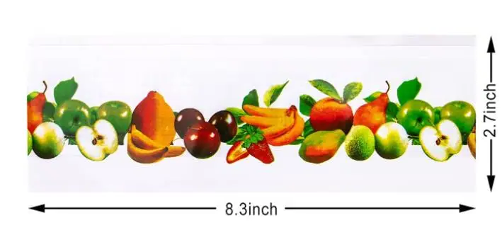 Impression de fruits