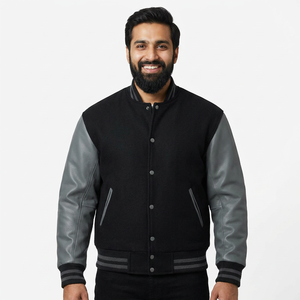 Premium Quality Baseball Letterman Varsity <b>Jacket</b> for Men Best Selling <b>Cheap</b> Price Leather CollegeBaseballjacket for men - Product Image 1