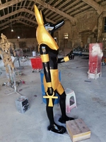 Statues et sculptures d'Anubis pharaon égyptien pour l'intérieur