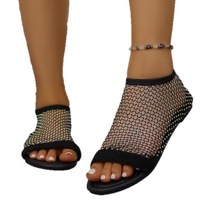 <span class=keywords><strong>Sandali</strong></span> Donna Estivi 2025 di Tendenza con Plateau Alto, Punta Aperta e Design Scavato, Taglie Grandi, Stile Sexy e Alla Moda - Product Image 6