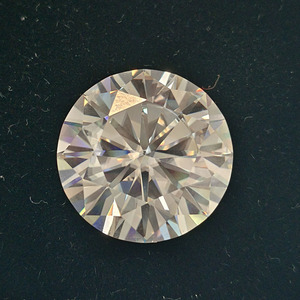 Moissanita Sintética de Gran Tamaño, Corte Brillante Redondo, con Certificado GRA, Gema de Moissanita Blanca Suelta - Product Image 1
