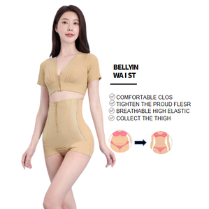 Eo cao dây kéo cơ bụng sửa chữa quần eo hip định hình giữ gìn - Product Image 1