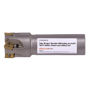 Fresa de hombro de 90 grados Ttake TA9010 con vástago Weldon para insertos - Product Image 2