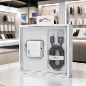 Modern Plastic <b>USB</b> Charging Set With 20W 30W 45W 65W Adapters And Multi-Color <b>Cables</b> For Convenient Device Powering - Product Image 5