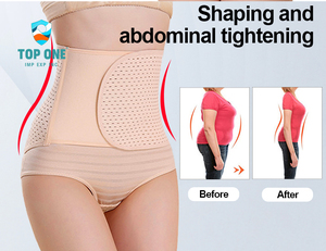 Top One Logo personnalisé vendeur respirant récupération post-partum ceinture bas du ventre graisse taille formateur - Product Image 4