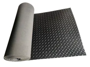 Sheet Rubber Leaf Pattern Rubber Mat 1 Bar Diamond Rubber Flooring Heavy Duty Willow Rubber Sheet