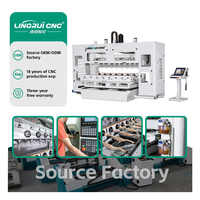 Multitête 4 têtes 8 têtes broche rotative fabrication de meubles en bois machine de gravure fraisage et perçage cnc 5 axes