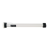 Motor Tubular Senyap untuk Zebra Blinds Pipa Aluminium 38 mm Kontrol Jarak Jauh Pengisian Daya USB untuk Jendela Kecil