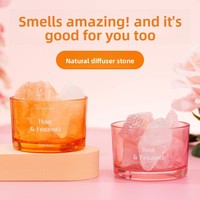 Diffuseur d'arômes en pierre aromatique pour huiles essentielles, ornement en pierre de cristal pour la maison et la chambre, cadeau haut de gamme