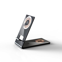 Support de téléphone portable Flexible PC Watch Earphone Charger 15W USB Foldable Transparent Wireless Magnetic