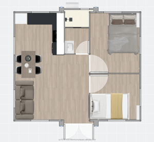 Unidad Modular Expandible con Fachada de Vidrio Grande para Supermercados y Escuelas, Casa de Panel Sándwich Tipo Contenedor de 20/30/40 pies, Personalizable - Product Image 5