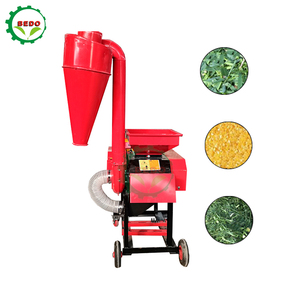 Picadora De Pasto Con motore macchina frantumazione paglia di mais frantoio macchina trituratore erba uso domestico - Product Image 3