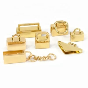 Deepeel XP015 LightGold <span class=keywords><strong>y</strong></span> aleación 12*19mm hebilla lateral bolsa accesorios de Hardware para equipaje <span class=keywords><strong>bolsos</strong></span> tipo placa hebilla de conexión - Product Image 4