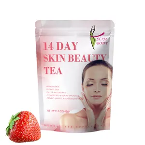 OEM Wholesale Fruit flavored tea Slimming Tea Herbal Beauty Weight Loss Lose Skinny Slim Fit Slimming Detox Tea