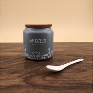Storage Bottles Glass Jar With Cork Low Price Tea Square Ceramic Metal Mason Black Jam 250Ml Pickle Cream Gingerbread Cookie Jar