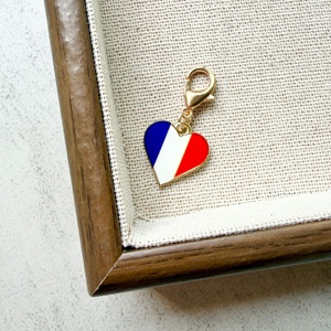 Llavero Universal con Bandera de País en Forma de Corazón, de Aleación de Zinc, con Gancho de Langosta, Colgante para Bolsa, Recuerdo de la Copa Mundial - Product Image 3