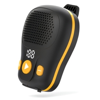 Haut-parleur portable 5W S9 en plastique avec clip, contrôle tactile, longue autonomie, résistant à la transpiration pour les déplacements en extérieur