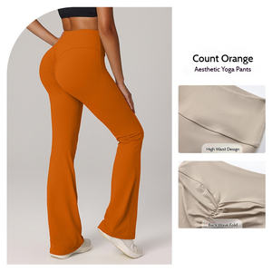 Leggings de Yoga Transpirables de Cintura Alta para Mujer, Ropa Deportiva Informal, Ajuste Cómodo, Elásticos, de Color Sólido, de Secado Rápido - Product Image 4