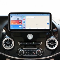 Autoradio 12,3 pouces 4G Android Auto Carplay Mirror Link DVR Écran tactile pour Mercedes Benz Vito 2016-2021
