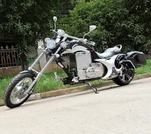 90km/h electric moto 3000W 72V chopper motorcycle electric racing motorcycle with CE for sale