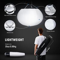 Neewer 26 pouces/65 cm Softbox Lanterne à monture Bowens, Softbox à dégagement rapide, diffuseur de lumière 360° avec alliage de nylon léger