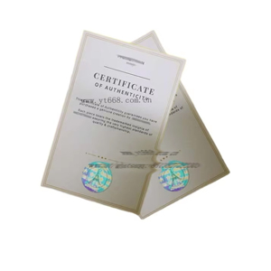 Dễ dàng rách ngoài giấy nghệ thuật các tông giấy tráng nhiệt vé sự kiện với hình ba chiều dập nóng in Offset - Product Image 5