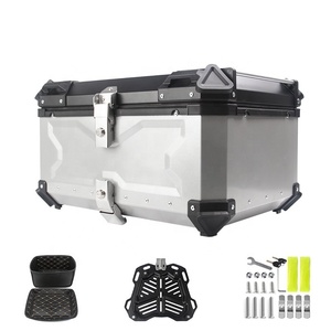 Dégagement rapide <span class=keywords><strong>Moto</strong></span> Bagages 45L/55L/65L/80L/100L En Aluminium Top Box Scooter De Stockage Top Box <span class=keywords><strong>Moto</strong></span> Queue Boîte Personnalisé - Product Image 3