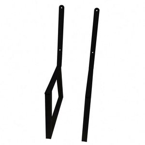 Pieds de table en acier antirouille WEKIS de forme rustique pour l'extérieur, pour salle à manger, hôtel, salon - Product Image 5