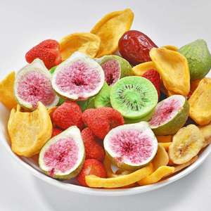 Gemischte Gefriergetrocknete Früchte Knusprige Fruchtchips Großhandel Gesunde Vegane Snacks Natürliche Dehydrierte Früchte OEM ODM Lieferant - Product Image 3