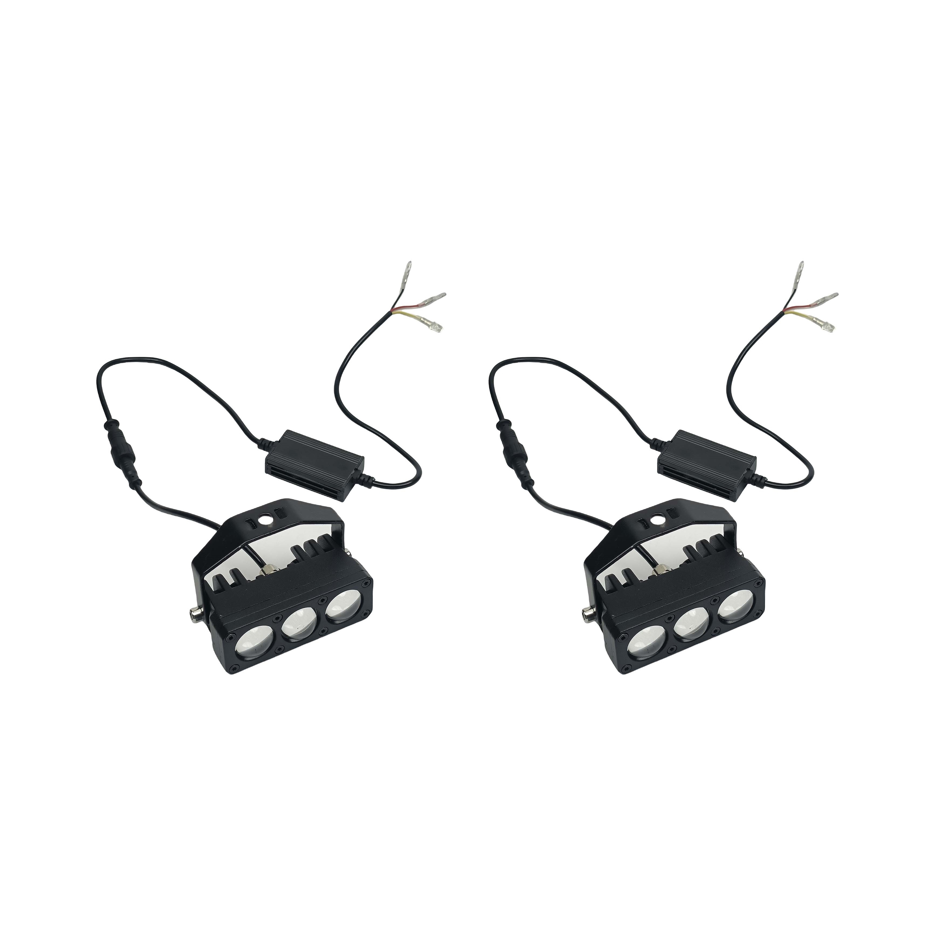 6-LED Close & Long Range Beam Light