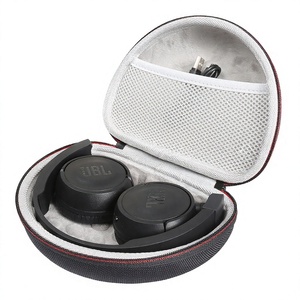 Étui de rangement pour <span class=keywords><strong>écouteur</strong></span>s en EVA rigide antichoc avec fermeture à glissière pour T450BT T500BT, étui de voyage portable étanche - Product Image 4