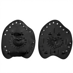 Pagaies et palmes de natation en silicone de marque pour adultes et enfants - Amélioration des bras et de la vitesse - Product Image 3