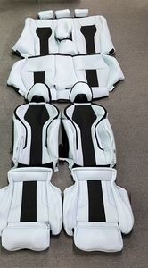 Set Completo di Accessori Interni per Auto Impermeabili, Coprisedili in Pelle per BMW - Product Image 3