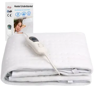 Tùy chỉnh Giao hàng nhanh tốt nhất sưởi ấm Chăn điện polyester Chăn điện 220 volt