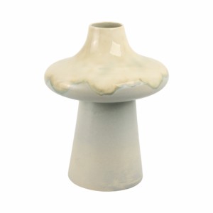 Vaso Moderno a Forma di Fungo in Ceramica, Vaso Decorativo per Fiori, per Soggiorno, Decorazione per la Casa, Design in Terracotta - Product Image 3