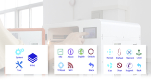 Máy In 3D Hiệu Suất Cao PEEK Hotend 450 Celsius HT Máy In Cho <span class=keywords><strong>PC</strong></span> Nylon Carbon/Sợi Thủy Tinh Vật Liệu Kỹ Thuật In 3D - Product Image 6