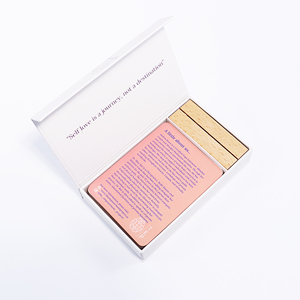 54 Carte Motivazionali per Ragazze, Set Personalizzato di Stampa Quotidiana Positiva, Mazzo con Supporto e Scatola per la Salute Mentale - Product Image 4